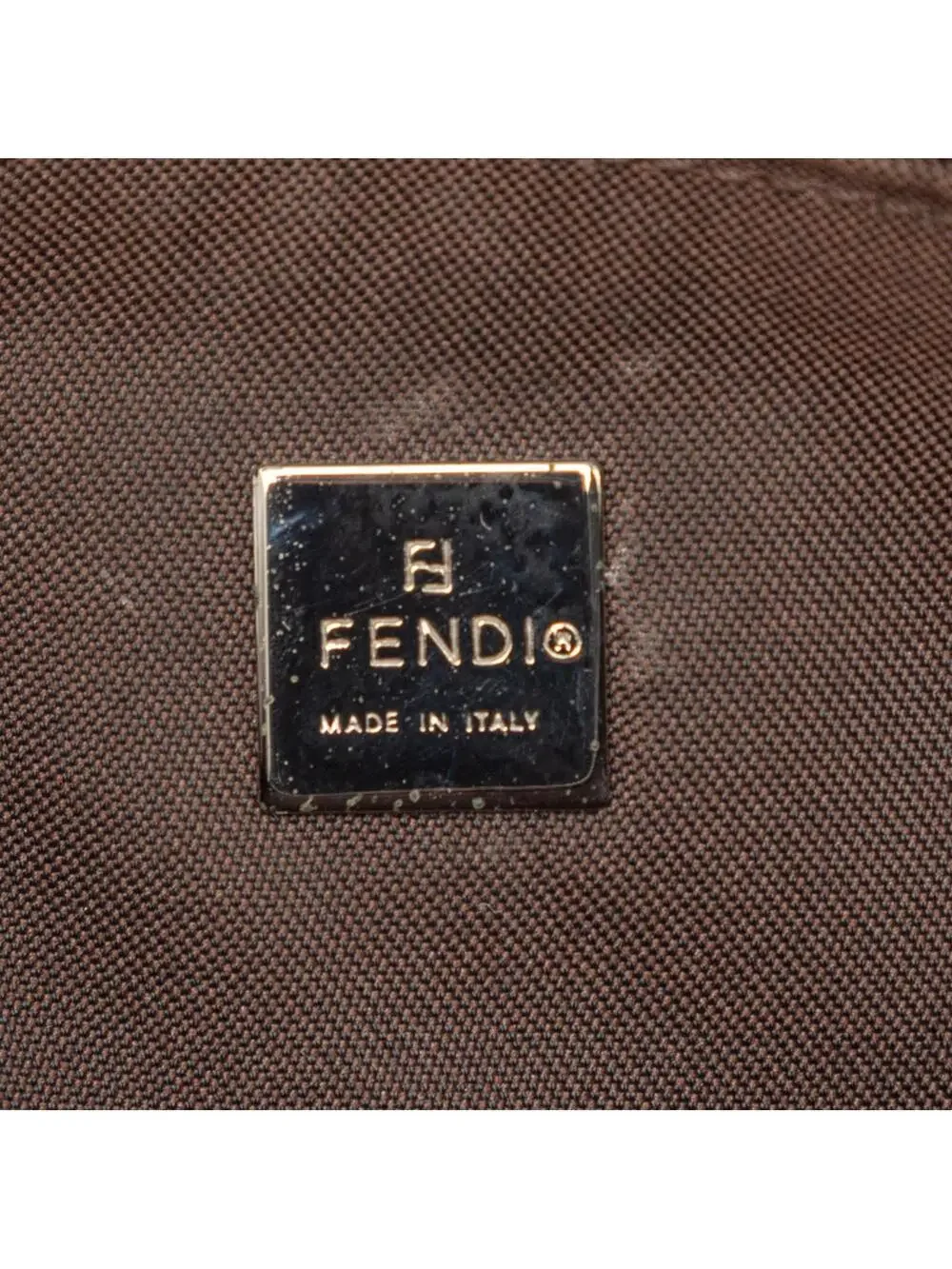 Fendi Zucca Canvas Pouch Pre-Loved #325441F57B